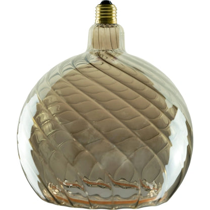 LED Floating Globe 200 Twist Smokey Gray