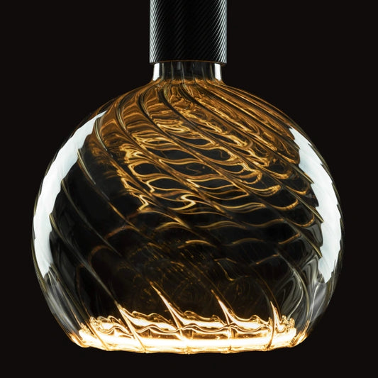LED Floating Globe 200 twist smokey grey